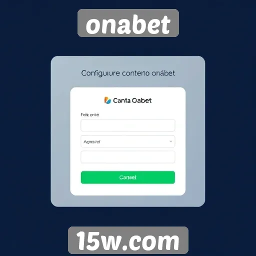 Configurando a conta no onabet de forma simples