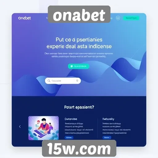 Facilidade de uso da interface do site onabet