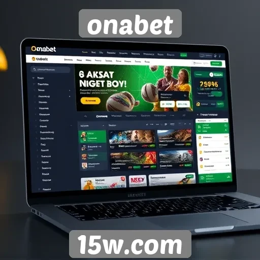 Análise da interface de usuário do site onabet