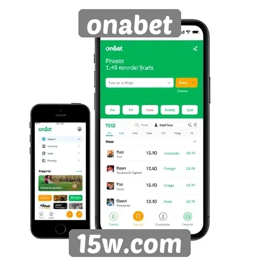 Integração com dispositivos móveis no site onabet