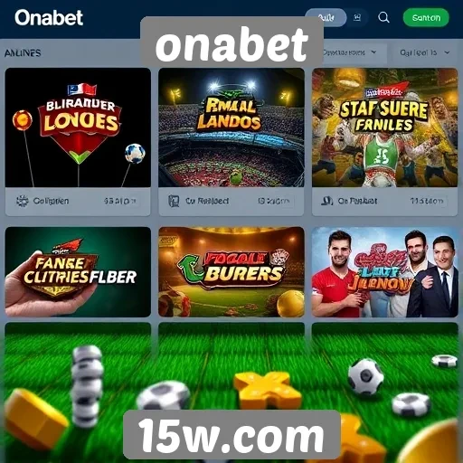 Análise de jogos disponíveis no site onabet