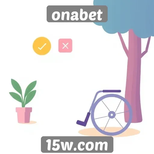 Acessibilidade e design do site onabet